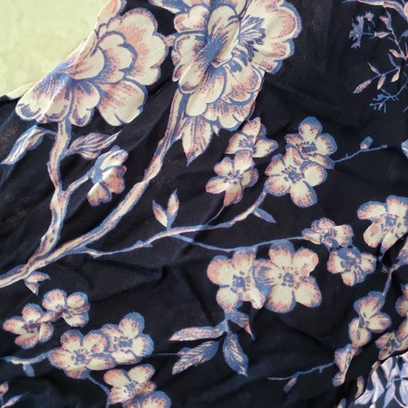 Blue & Pink floral Shirley - Picture 2 of 4